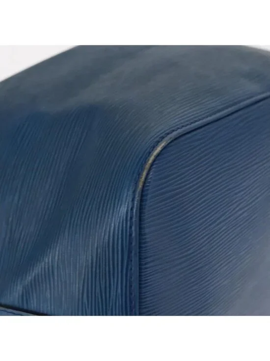 Authentic LOUIS VUITTON Epi Petit Noe Shoulder Bag Blue M44105 LV - Picture 15 of 16